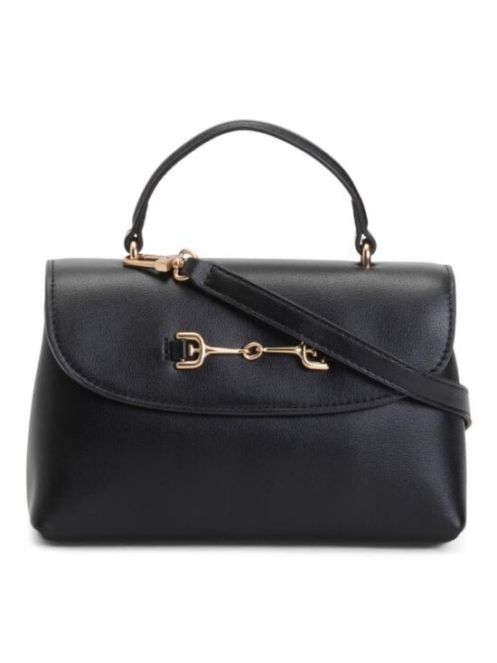 Sam Edelman Handbags - SAM EDELMAN Leather Loraine Top Handle Crossbody